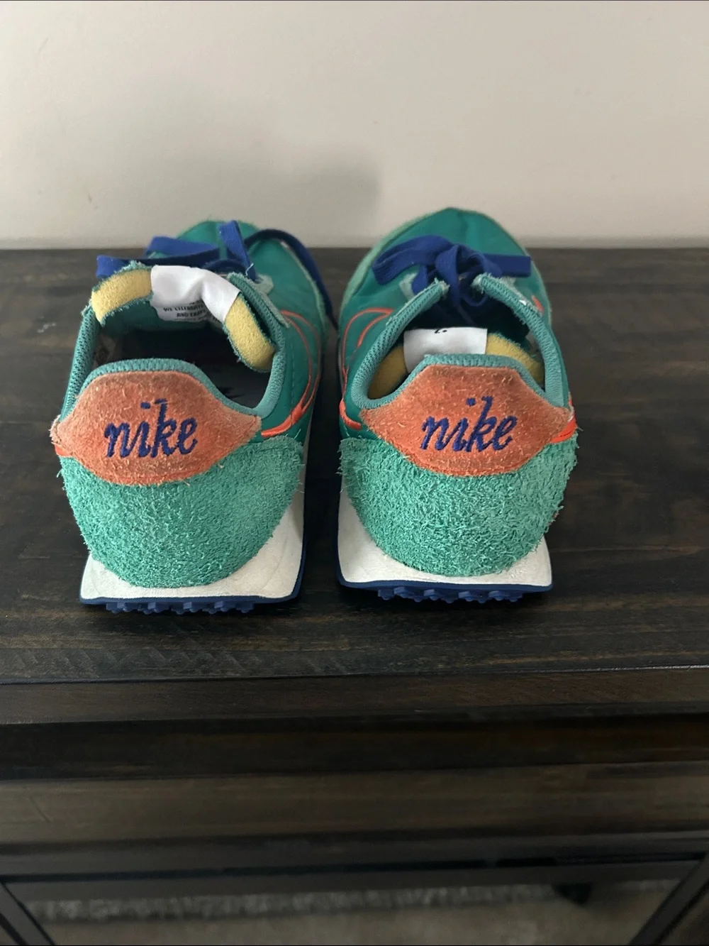 Nike Waffle Trainer 2 First Use Green Noise DH4390-300 Size 8.5